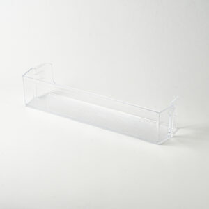 Image of the lower door shelf against a white background