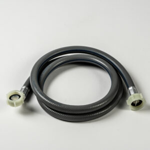 Image shows the inlet hose against a white background